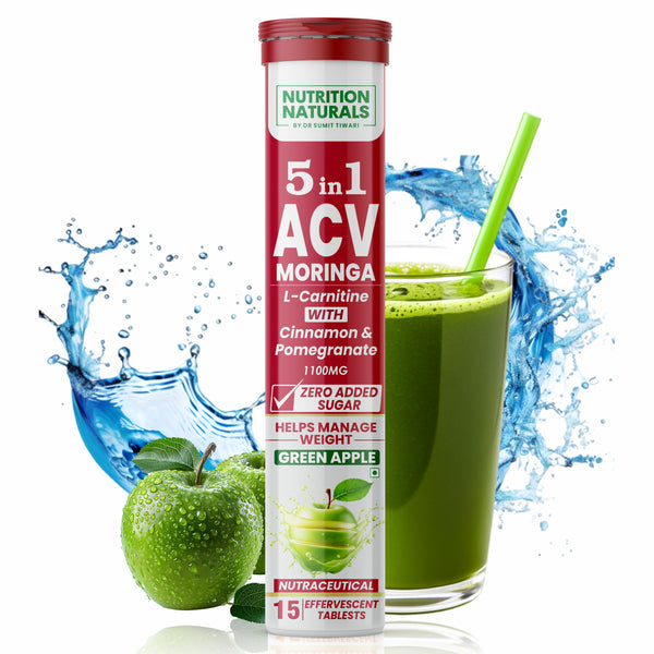 5 in 1 ACV Moringa, with L-Carnitine