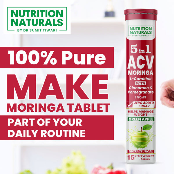 5 in 1 ACV Moringa, with L-Carnitine