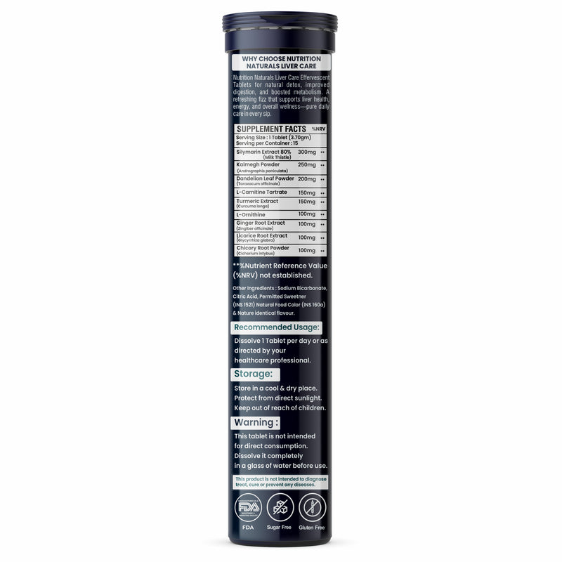 Liver Care - 9 in 1 - with Milk Thistle, Dandelion, Turmeric, Ginseng