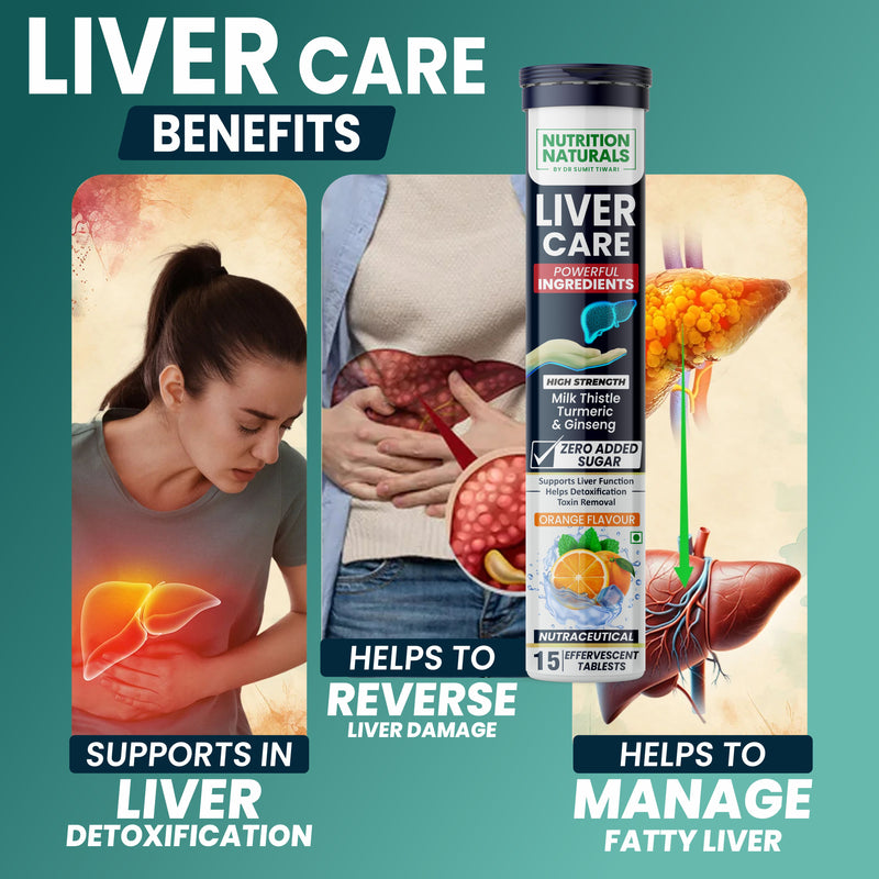 Liver Care - 9 in 1 - with Milk Thistle, Dandelion, Turmeric, Ginseng