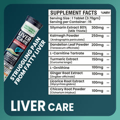 Liver Care - 9 in 1 - with Milk Thistle, Dandelion, Turmeric, Ginseng