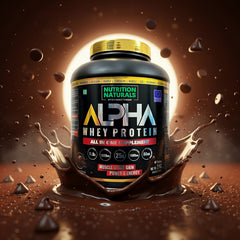 ALPHA WHEY PROTEIN - Whey Protein blend with Digestive Enzymes for Faster Absorption | Improved Strength, Faster Recovery & Muscle Building