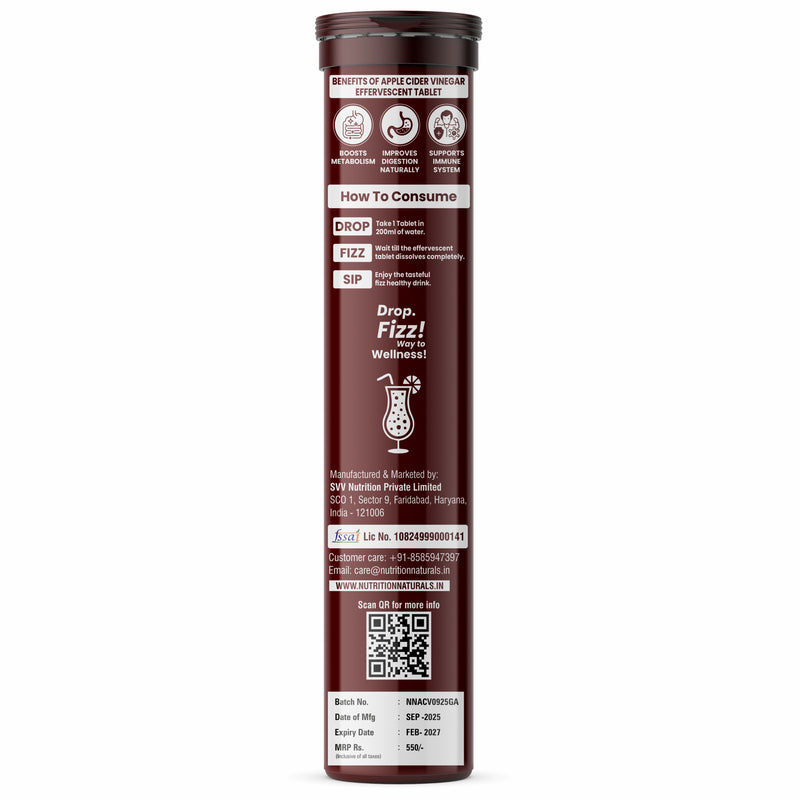 ACV Apple Cider Vinegar - with the mother - 500 mg