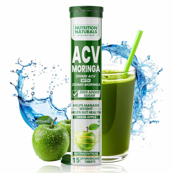 ACV Moringa - Apple Cider Vinegar with Moringa - 500 mg