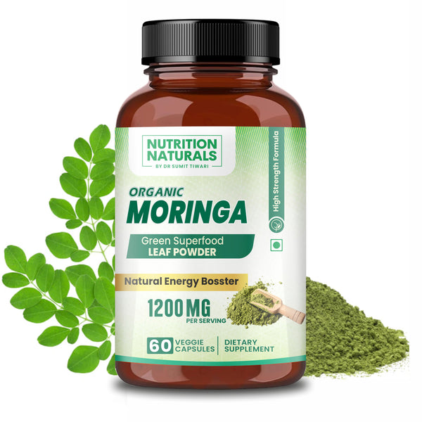 Organic Moringa Superfood 1200mg (60 capsules)