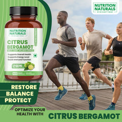 Citrus Bergamot 1200 mg - Immunity & Energy (60 capsules)