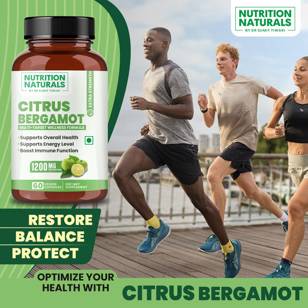 Citrus Bergamot 1200 mg - Immunity & Energy (60 capsules)