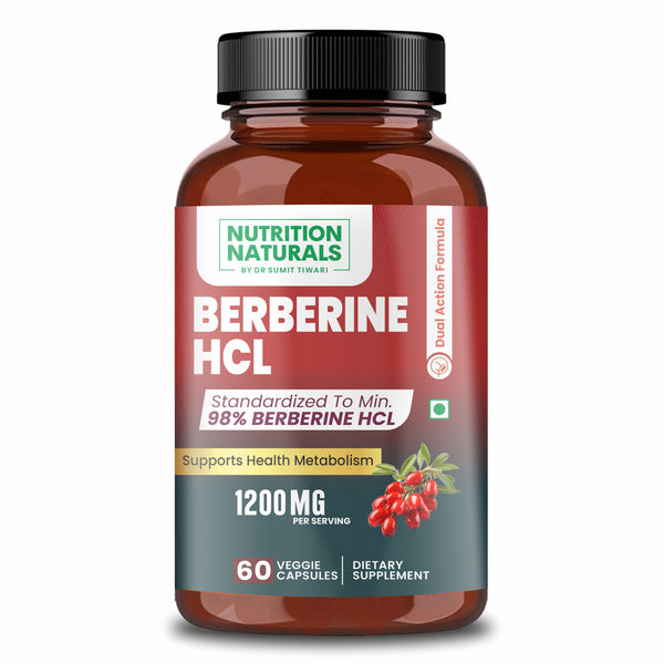 Berberine HCL 1200mg (60 capsules)