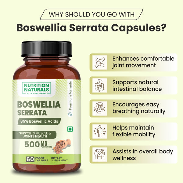 Boswellia Serrata 500 mg (60 capsules)