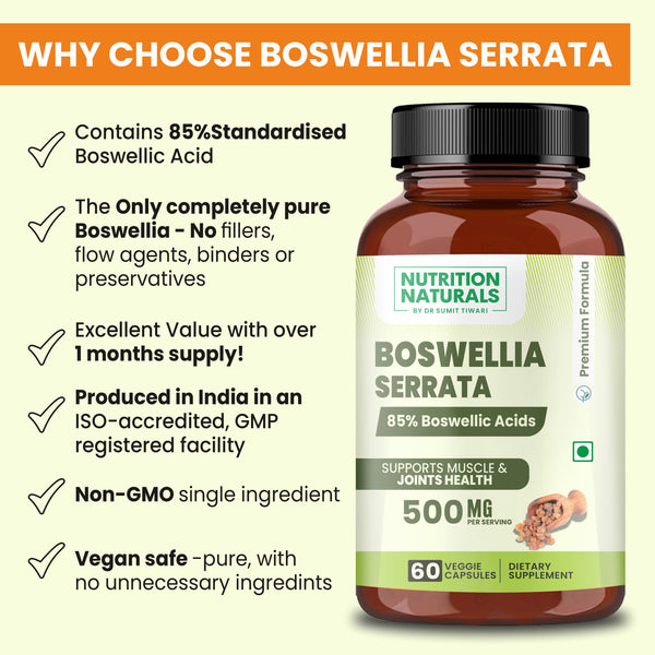 Boswellia Serrata 500 mg (60 capsules)