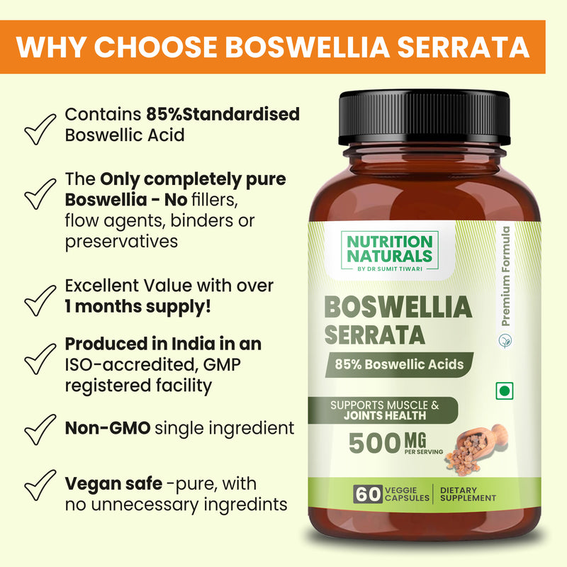 Boswellia Serrata 500 mg (60 capsules)