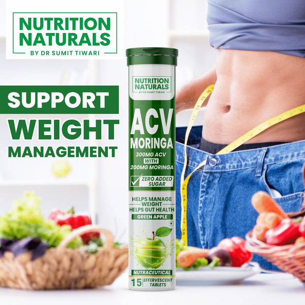 ACV Moringa - Apple Cider Vinegar with Moringa - 500 mg