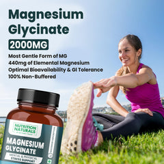 Magnesium Glycinate 2000mg (60 capsules)