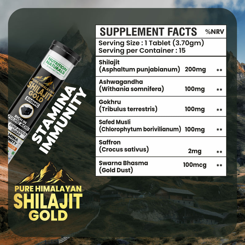 Pure Himalayan Shilajit Gold