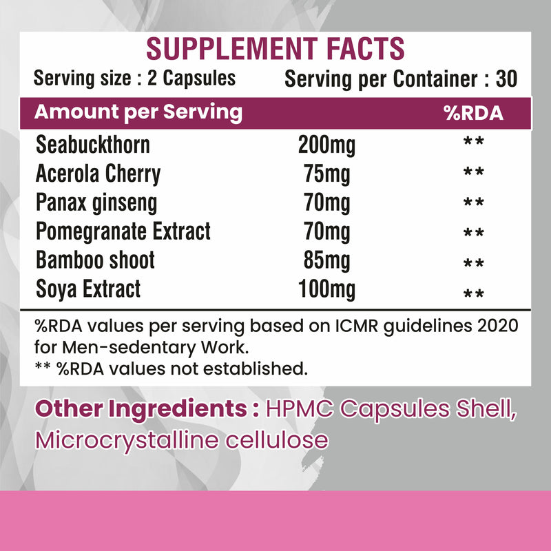 Plant Based Collagen 600 mg (60 capsules)