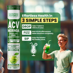 ACV Moringa - Apple Cider Vinegar with Moringa - 500 mg