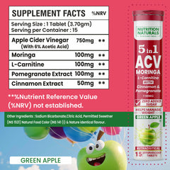 5 in 1 ACV Moringa, with L-Carnitine