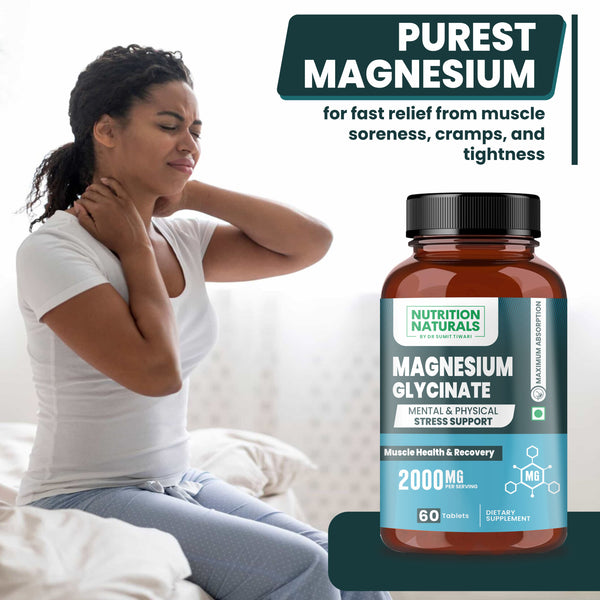 Magnesium Glycinate 2000mg (60 capsules)