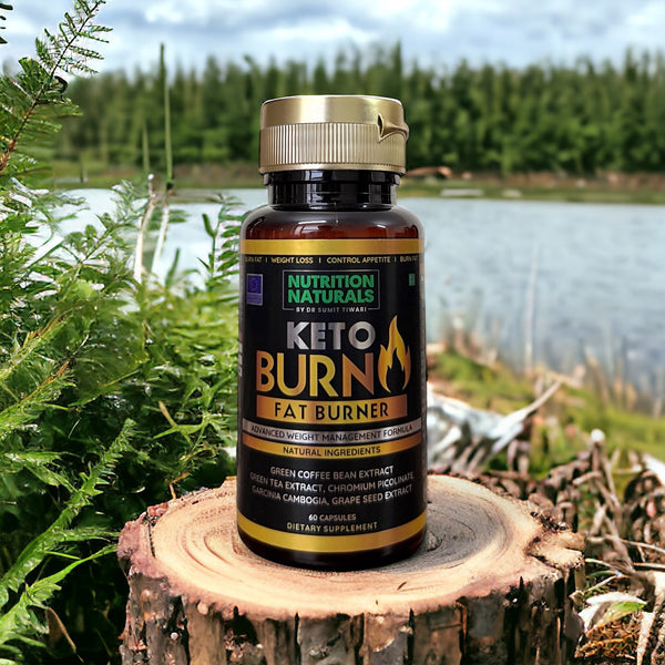 KETO BURN Fat Burner - Weight Loss with Green tea extract, Garcinia Cambogia & Green Coffee Extract | Weight Management Supplement for Men & Women
