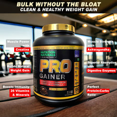 Pro Mass Gainer 4 kg - Nutritious Way to Gain Weight | Post-Workout Recovery | Reduces Muscle Breakdown & Boosts Metabolism