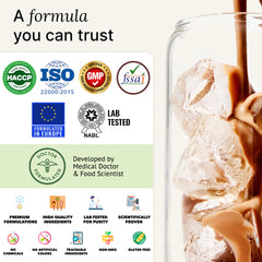 Nutrition Naturals Superkids Junior Protein Powder 400g | 2-9 Years | No Refined Sugar | 23 essential Vitamin & minerals, DHA | 11g Protein per serving | Supports Overall Health, Growth & Boosts Immunity | Health Drink for kids, Double Chocolate Flavour