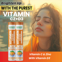 Vitamin CZ + D3 (Vitamin C, Zinc, Vitamin D3) - 1000 mg