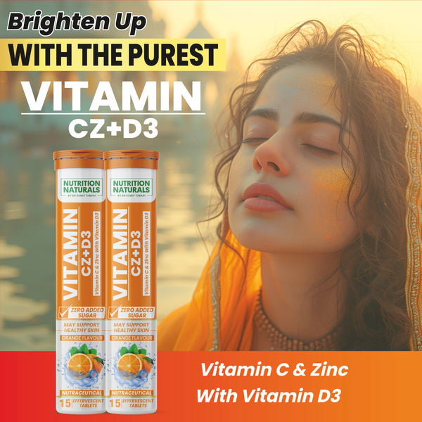 Vitamin CZ + D3 (Vitamin C, Zinc, Vitamin D3) - 1000 mg